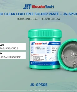 No Clean Lead Free Solder Paste – JS-SP305 (JS-SP305) specifications – JIT SolderTech