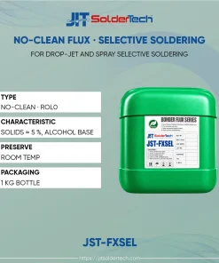 No-Clean Flux · Selective Soldering (JST-FXSEL) specifications – JIT SolderTech