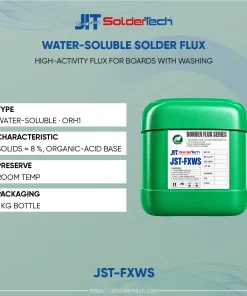 Water-Soluble Solder Flux (JST-FXWS) specifications – JIT SolderTech