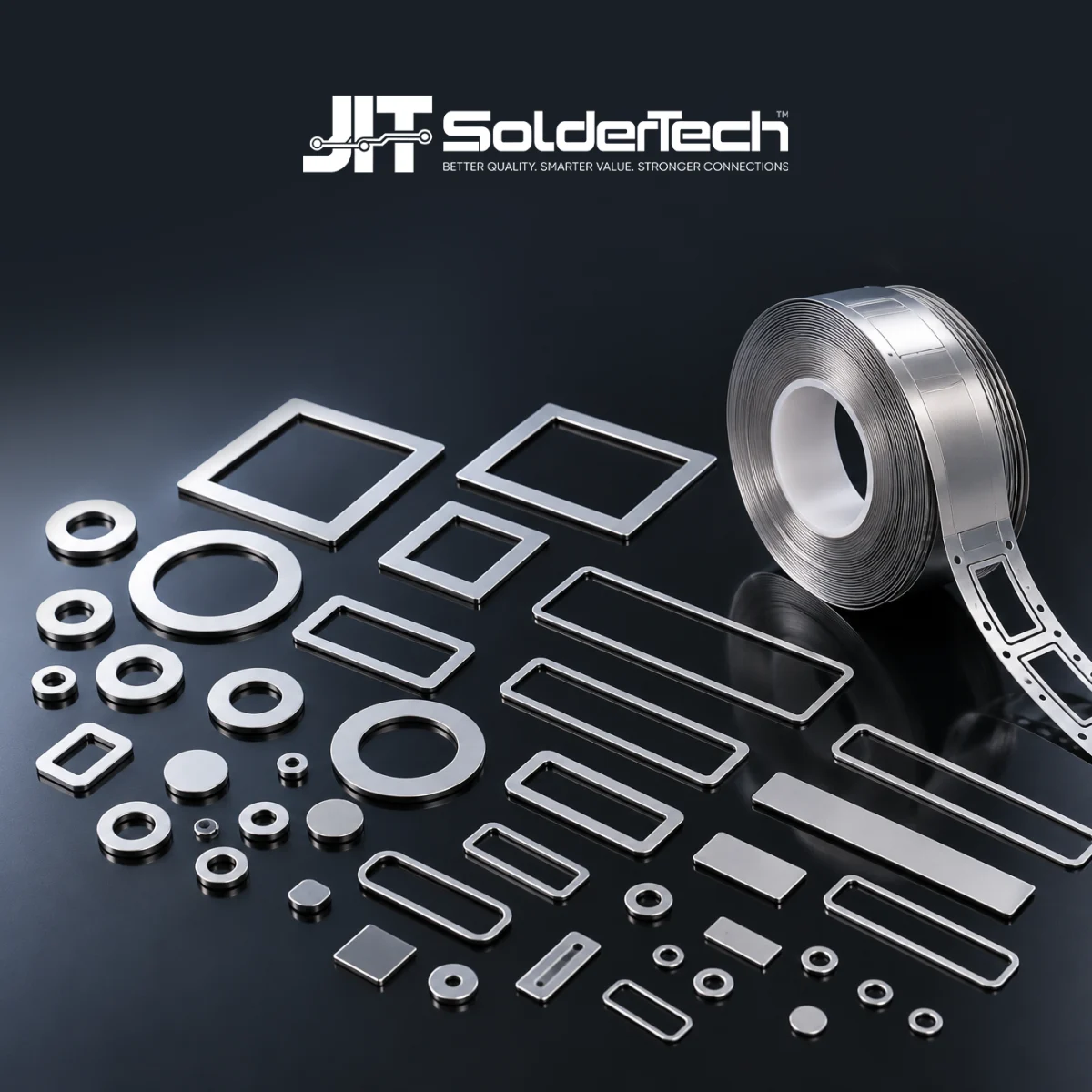 Flux-Coated Solder Preform – JIT SolderTech