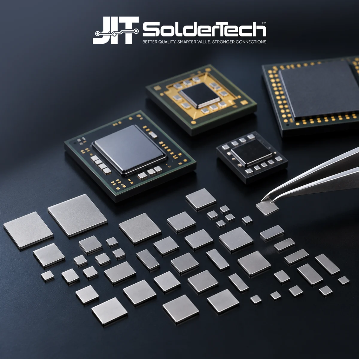 High-Temp Solder Preform Pb92.5Sn5Ag2.5 – JIT SolderTech