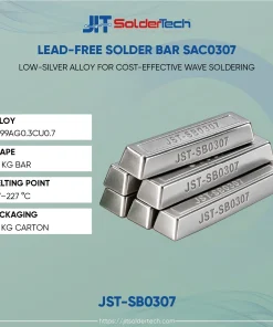 Lead-Free Solder Bar SAC0307 (JST-SB0307) specifications – JIT SolderTech