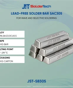 Lead-Free Solder Bar SAC305 (JST-SB305) specifications – JIT SolderTech